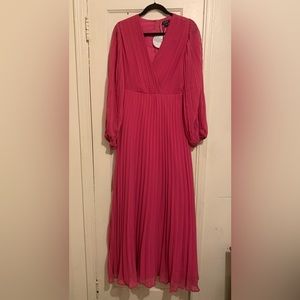 Boohoo Pleated Dress
